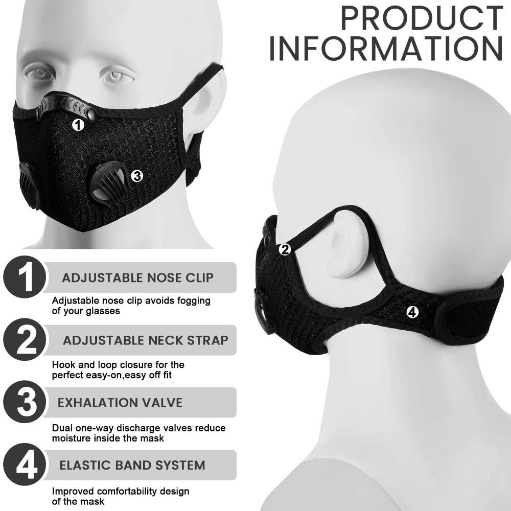 Breathable Ergonomic Dust Mask - Dust Mask Construction 리뷰 및 가격