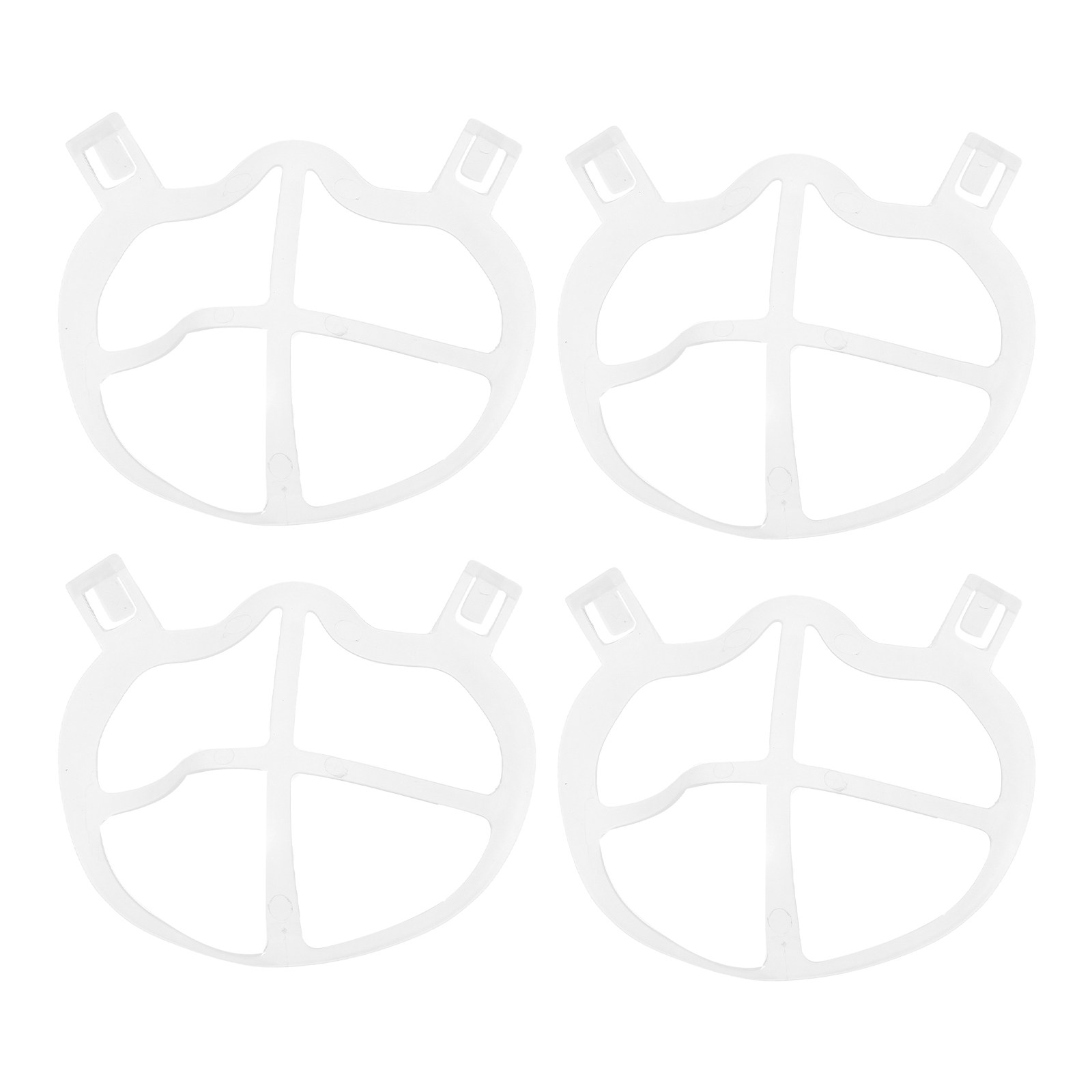 10Pcs Ultra-Thin Soft Silicone - Silicone Mask Bracket 리뷰 및 가격