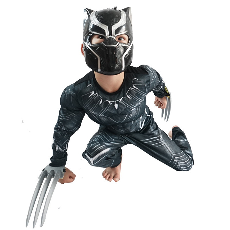 Anime Superhero Black Panther  - Black Face Mask Pack 리뷰 및 가격