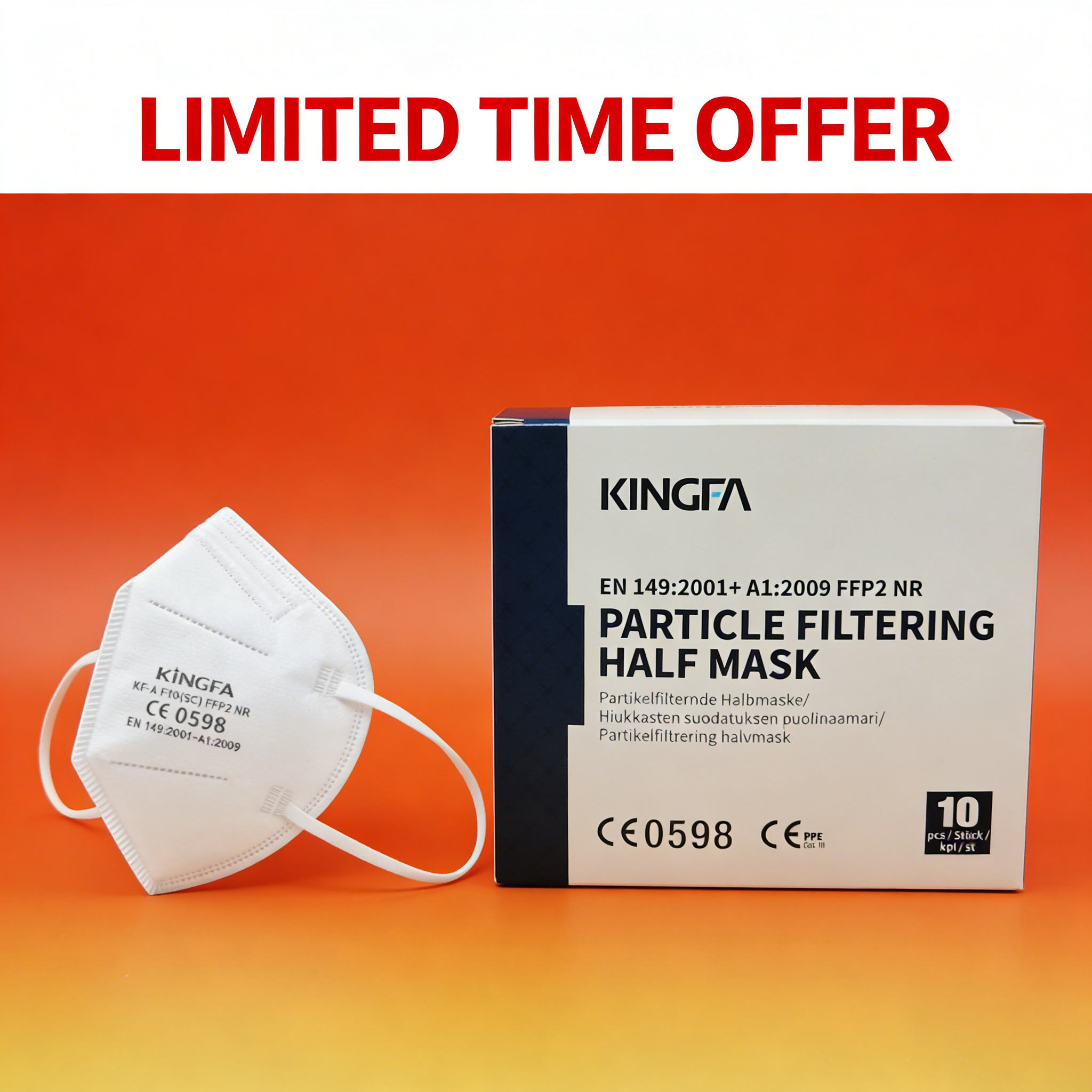 10-100Pcs 5Layer FFP2 Face Mas - Disposable Surgical Mask 리뷰 및 가격