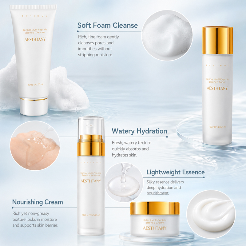 7PCS Retinol Multi-Peptide Ski - Face Mask Storage Box 리뷰 및 가격