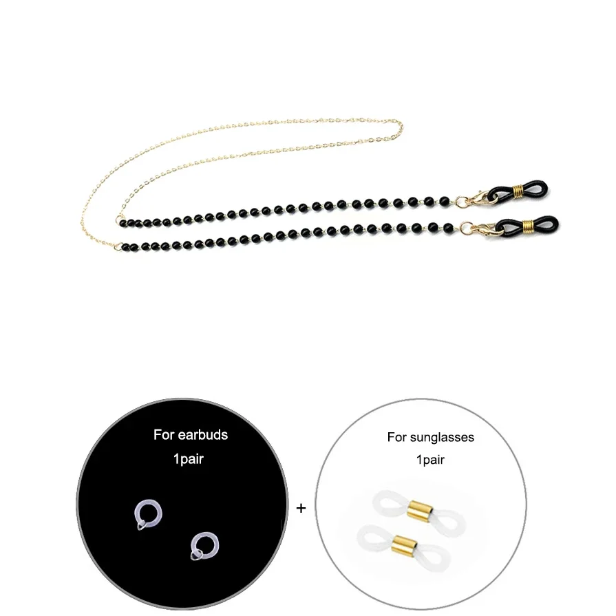 Crystal Beaded Chain for Mask  - Mask Chain Holder 리뷰 및 가격