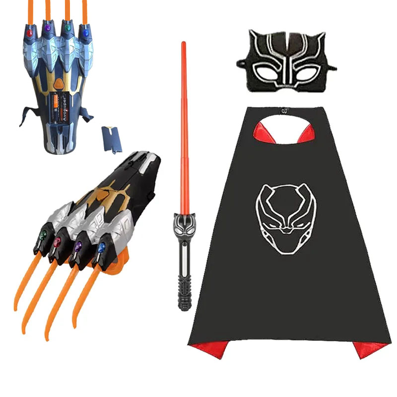 Superhero Mask Cape Set, Black - Black Face Mask Pack 리뷰 및 가격