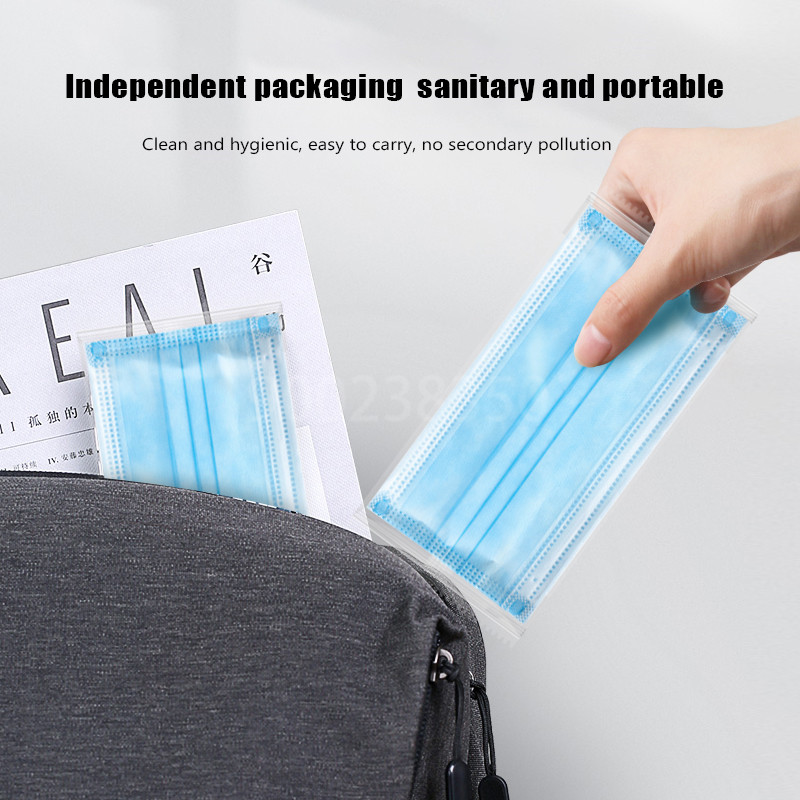 10-500pcs Disposable Adults in - Disposable Mask Blue 리뷰 및 가격