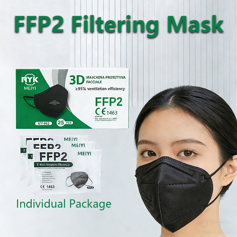 25/50PCS FFP2 CE Masks Safety  - Face Mask Storage Box 리뷰 및 가격
