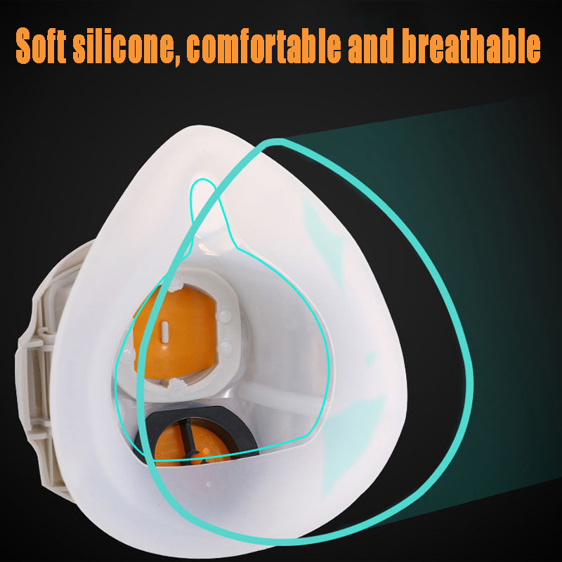 Silicone Dust-proof Gas Mask R - Cloth Face Mask Washable 리뷰 및 가격