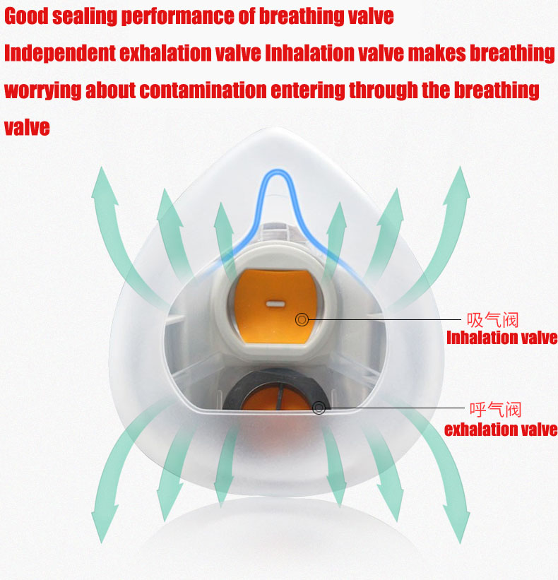 Silicone Dust-proof Gas Mask R - Cloth Face Mask Washable 리뷰 및 가격