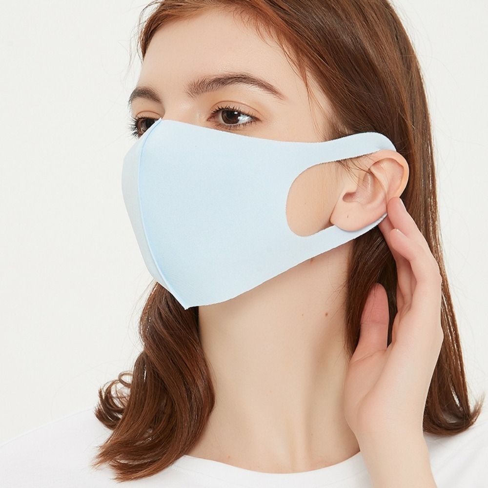 New Breathable Ice Silk Mask A - Cloth Face Mask Washable 리뷰 및 가격